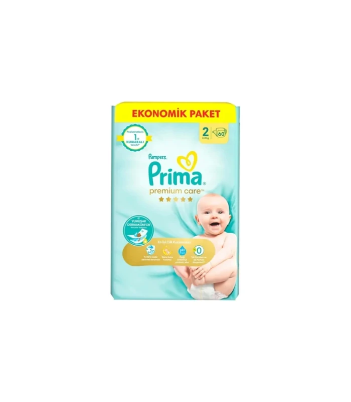 سایز 2 مناسب 4تا8 کیلو 60 عددی