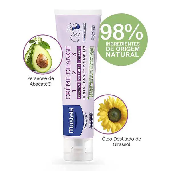 کرم تعویض موستلا ۱ ۲ ۳ mustela 